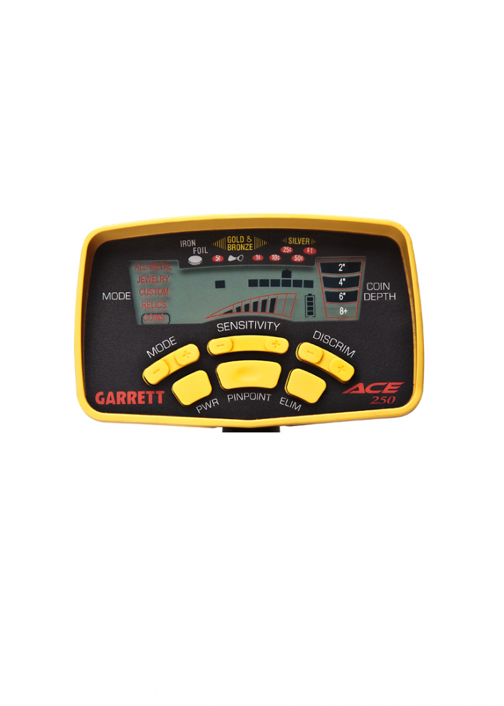 גלאי מתכות - Ace 250 - Detectors Center