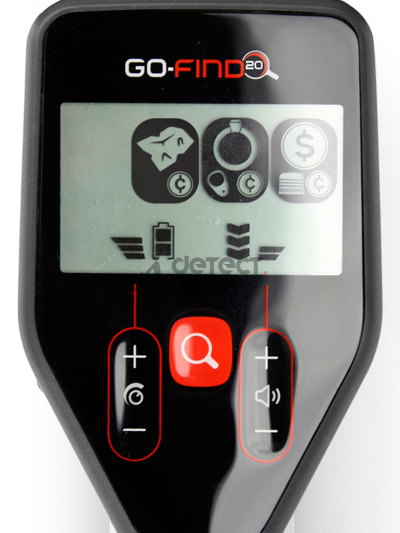 גלאי מתכות גו פיינד 22 מבית מיינלאב