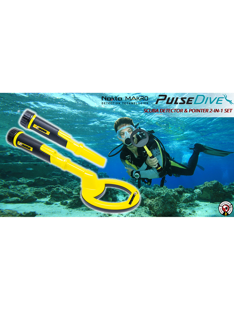 PULSE DIVE קיט 2-ב-1 גלאי לצלילה – תמונה 2