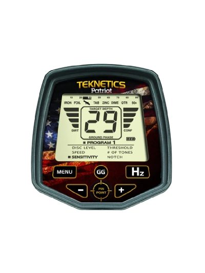 גלאי מתכות PATRIOT USA