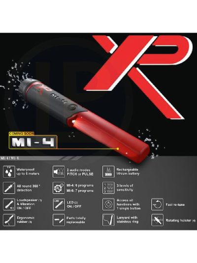 גלאי מצביע MI-4 מבית Xp detector