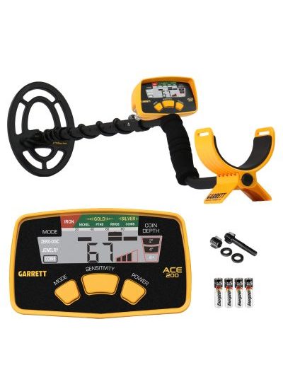 גלאי מתכות GARRETT ACE 200i אמריקאי