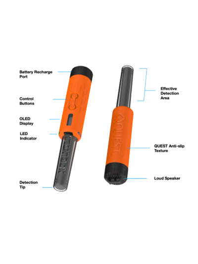 גלאי מצביע QUEST XPOINTER MAX