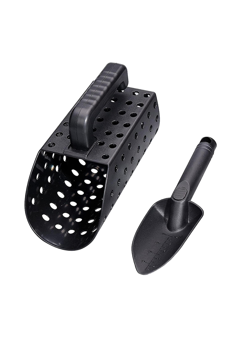 כלי חפירה וסינון לים מפלסטיק