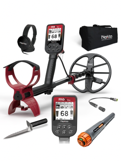 גלאי מתכות Nokta Find X כולל פויינטר נוקטה