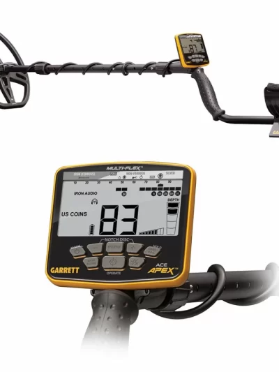 גלאי מתכות Garrett ACE APEX אוזניות