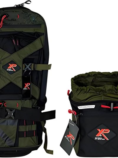 תיק גב לגלאי מתכות XP BACKPACK 280 עם פאוץ למטרות של XP