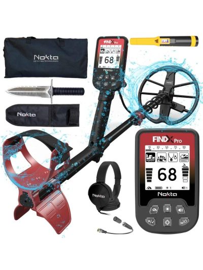 גלאי מתכות Nokta Find X PRO כולל פויינטרACCUPOINT